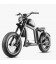 CHOPPER E-BIKE X1P, 750 Watt, Monster E-Fatbike 25/45 km/h