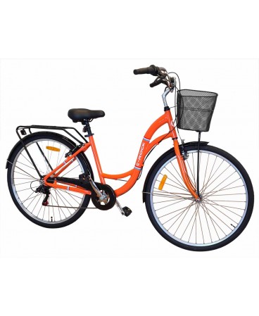 Damenrad EX-3, 28 Zoll, Aluminiumrahmen, nur 14,5 kg, Shimano