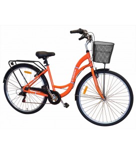 Damenrad EX-3, 28 Zoll, Aluminiumrahmen, nur 14,5 kg, Shimano